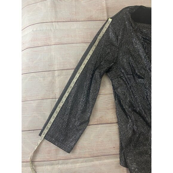 Vintage Betsy Lauren Women's Silver Top/ Blazer Combination - 3XL - Picture 7 of 11